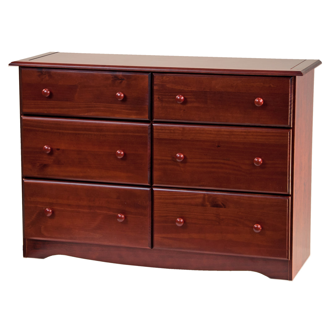 100% Solid Wood Double Dresser