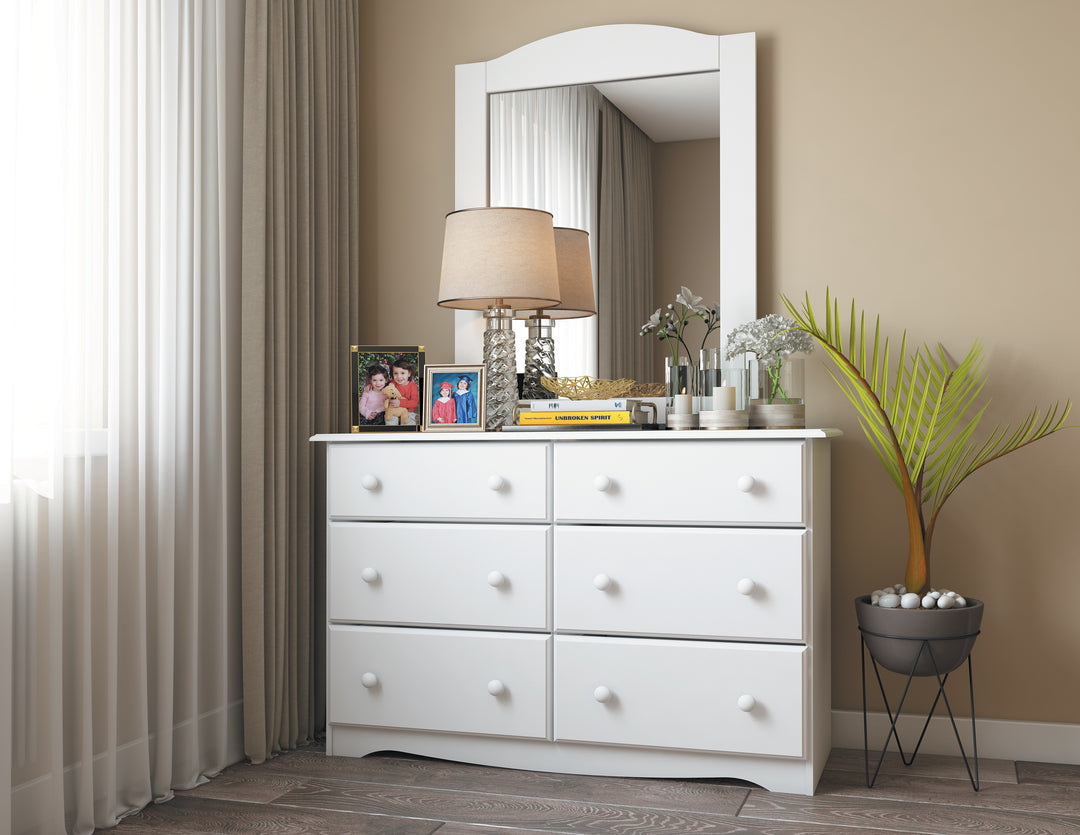 100% Solid Wood Double Dresser