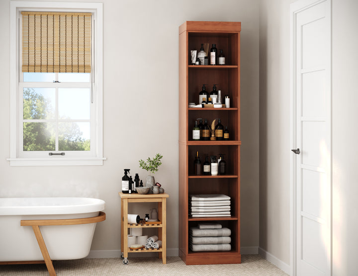 100% Solid Wood 16.5" Bathroom Cabinet