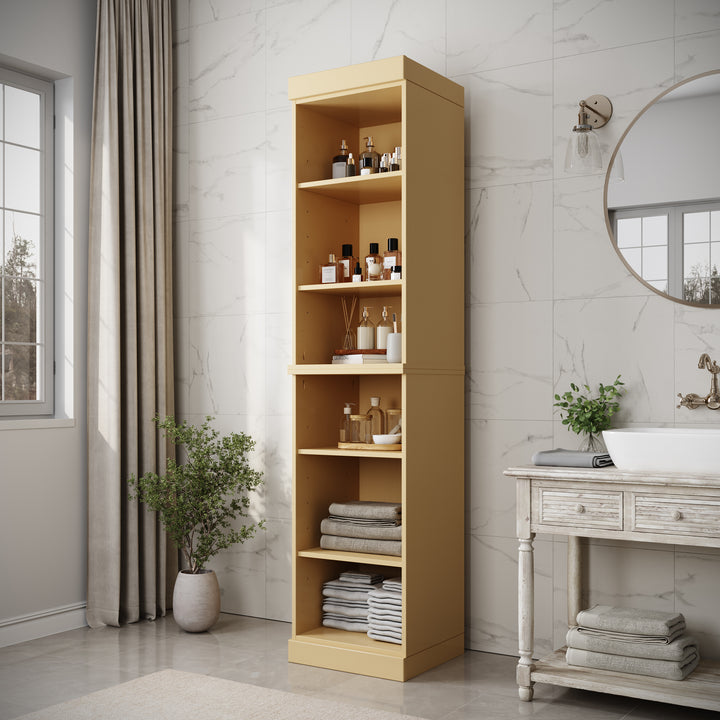 100% Solid Wood 16.5" Bathroom Cabinet