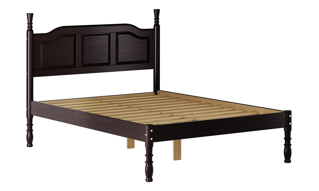 100% Solid Wood Kyle Full Bed