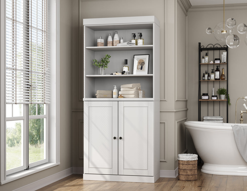 Bathroom cabinet doors