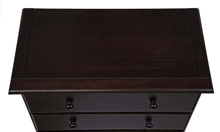 100% Solid Wood 5-Drawer Chest