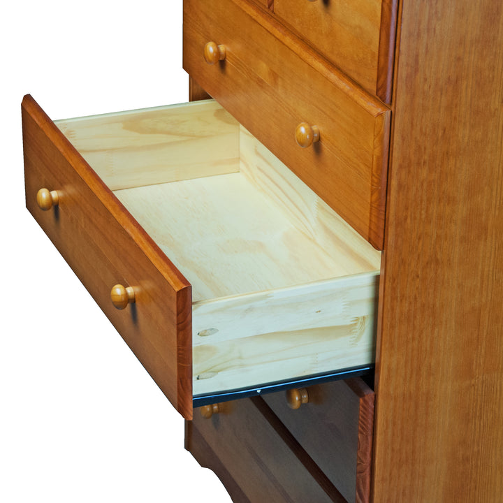 100% Solid Wood 5-Drawer Chest