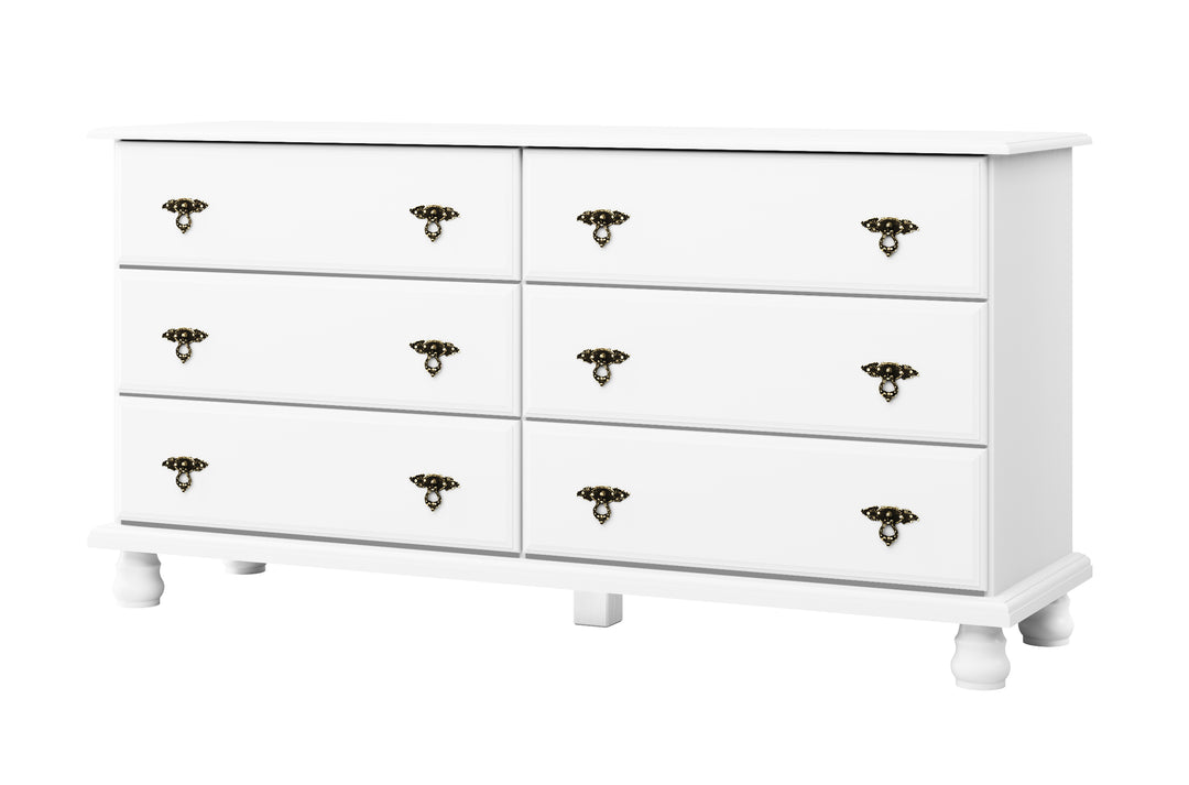 100% Solid Wood Kyle Double Dresser