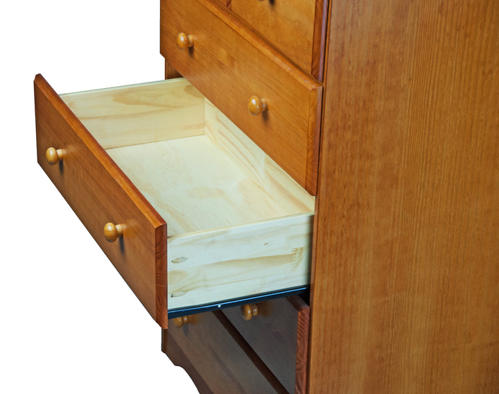 100% Solid Wood 6-Drawer Chest