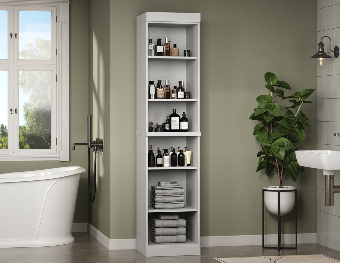 100% Solid Wood 16.5" Bathroom Cabinet